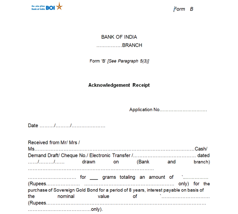 16 Sample Acknowledgment Receipt Templates