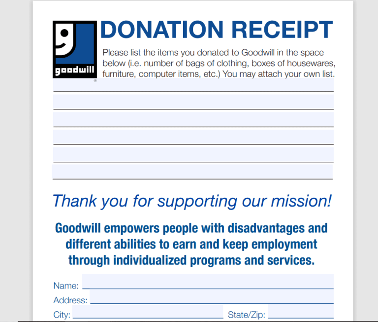 BEST 50 Useful Donation Receipt Templates WORD PDF EXCEL