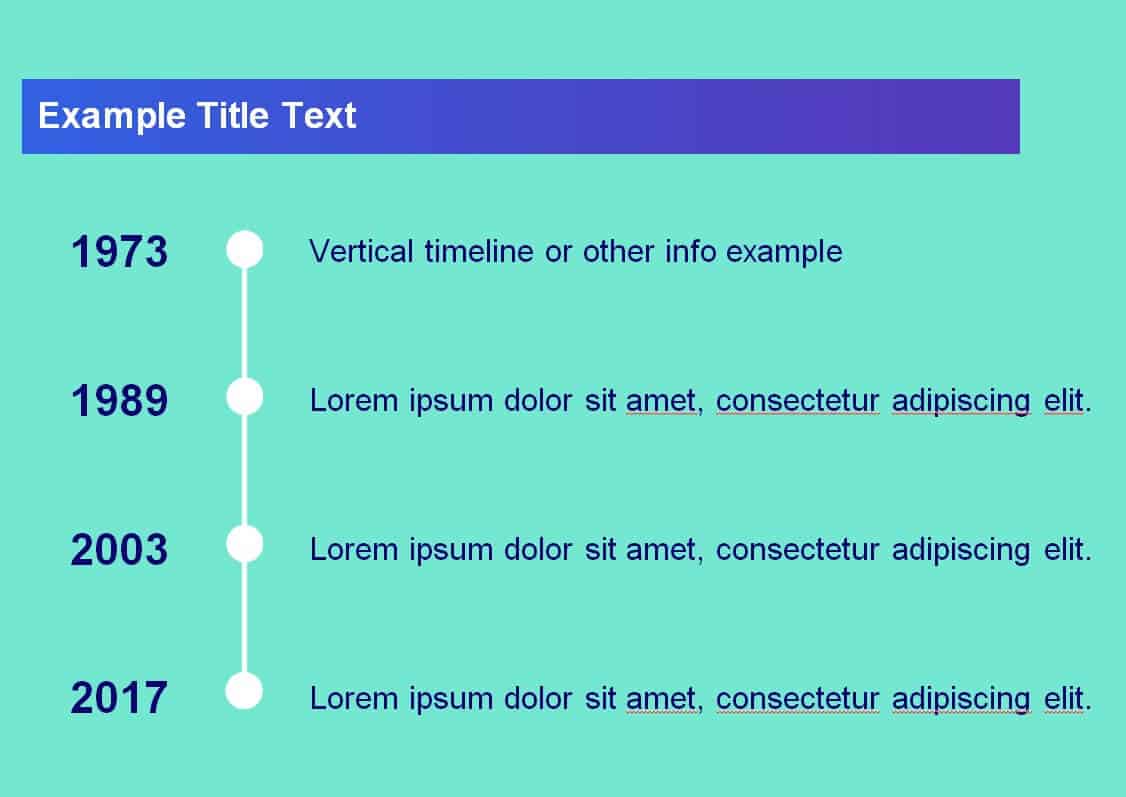 Helpful Vertical Timeline Templates In Word Powerpoint Format