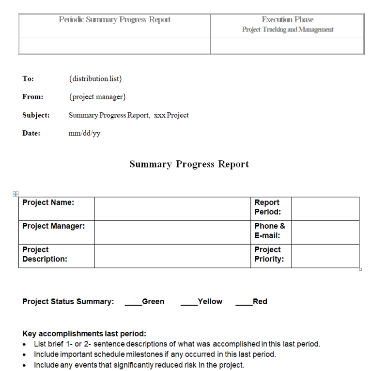 28 FREE Summary Report Templates EXCEL WORD PDF