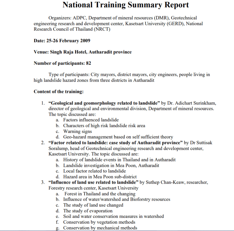 Free Summary Report Templates Excel Word Pdf