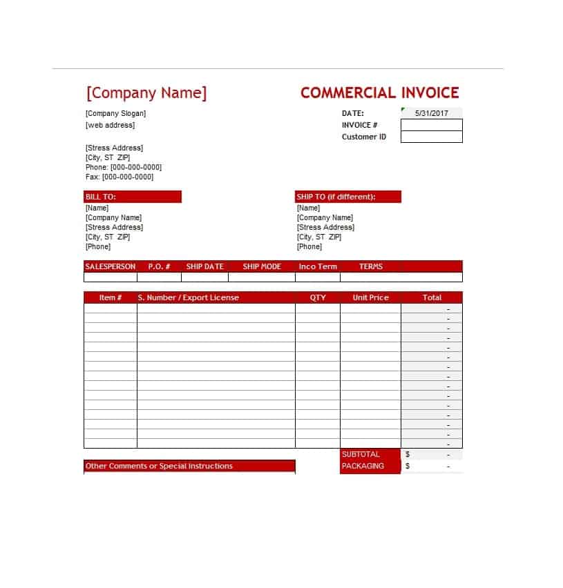 Create An Invoice Template In Word Dasvictoria