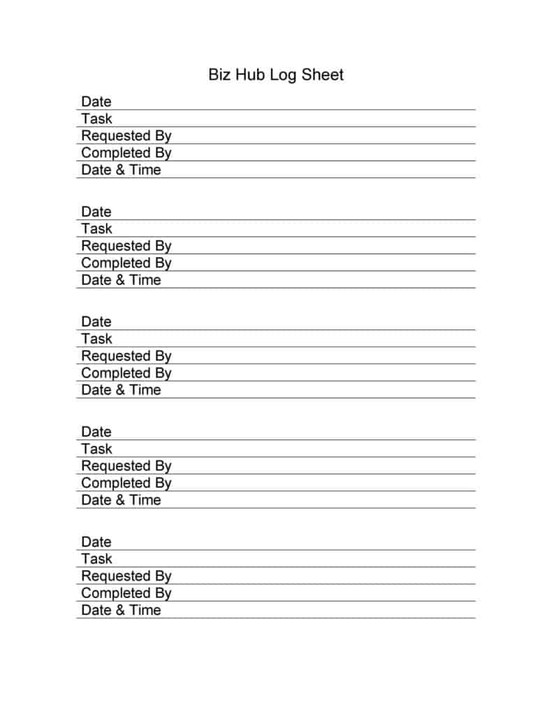 12 Free Log Book Templates Word Excel Word Excel Formats