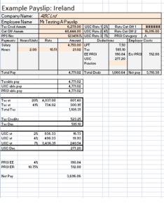 Pack of 28 Salary Slip Templates (Payslips) in 1 Click Word Excel Samples