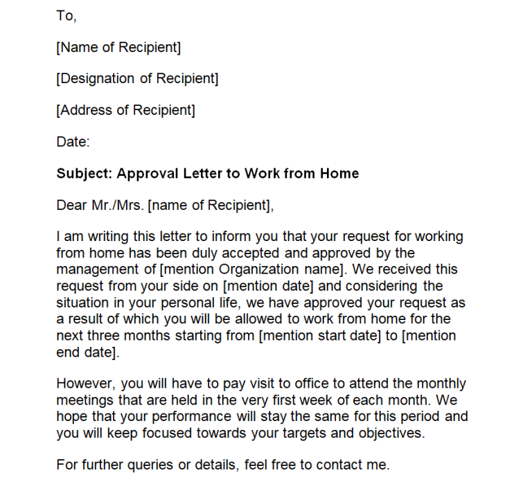 10 Handy Approval Letter Samples