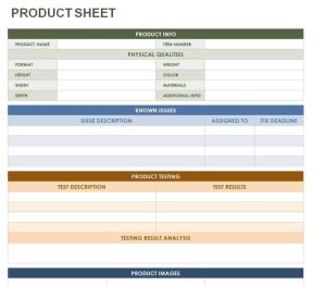 20+ Editable Sell Sheet Templates (WORD & EXCEL)