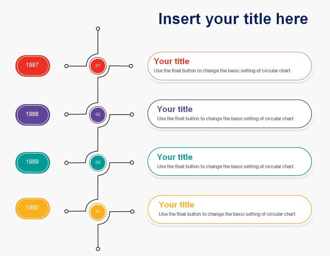 22 Helpful Vertical Timeline Templates In Word And Powerpoint Format 0450