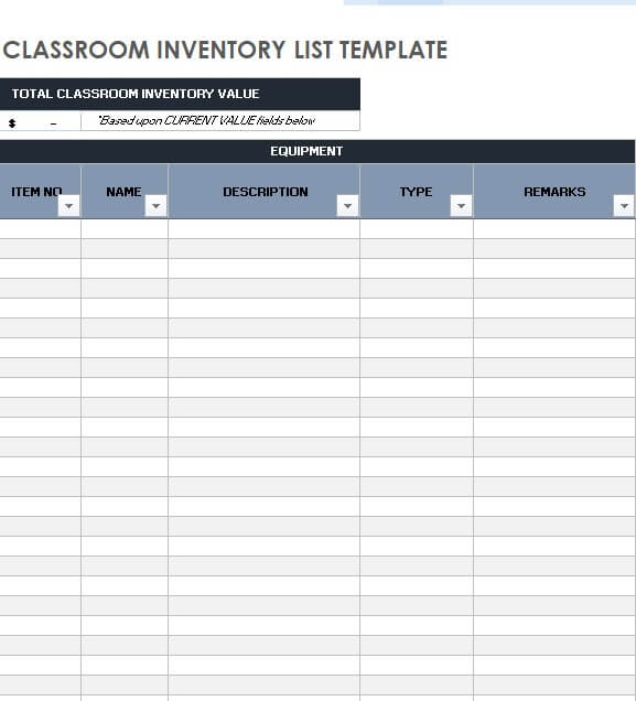 35+ FREE Inventory List Templates in Excel