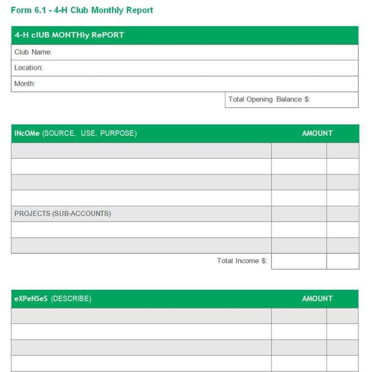 Top 30 Customizable Monthly Report Templates [in WORD & EXCEL]