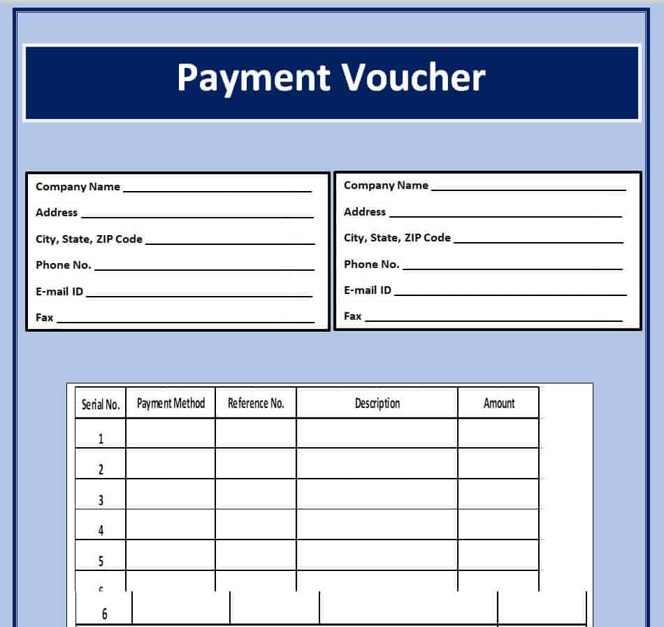 45+ FREE Payment Voucher Templates & Formats Word Excel Formats