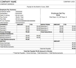 23+ Useful Payslip Templates & Formats [WORD & EXCEL]