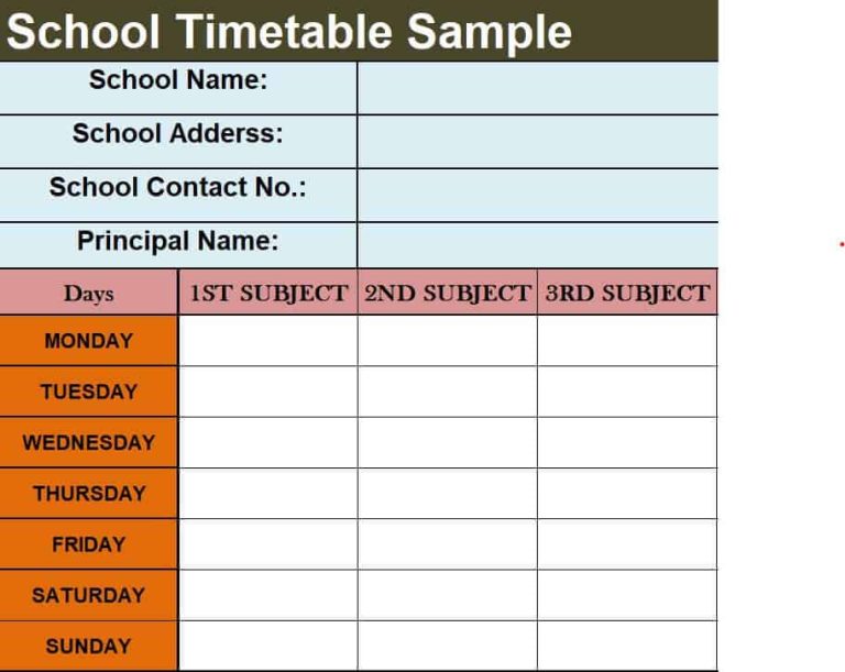 25-free-school-timetable-templates-word-excel-pdf