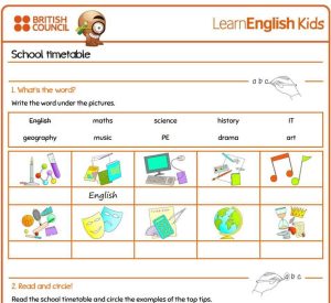 25 FREE School Timetable Templates [WORD, EXCEL, PDF]