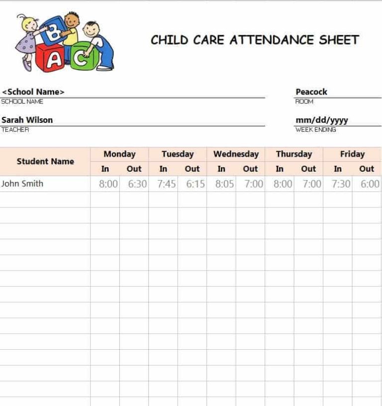 35+ Handy Attendance Sheet Templates [in WORD & EXCEL]