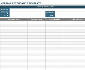 35+ Handy Attendance Sheet Templates [in WORD & EXCEL]