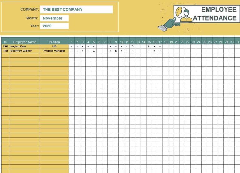 35+ Handy Attendance Sheet Templates [in WORD & EXCEL]