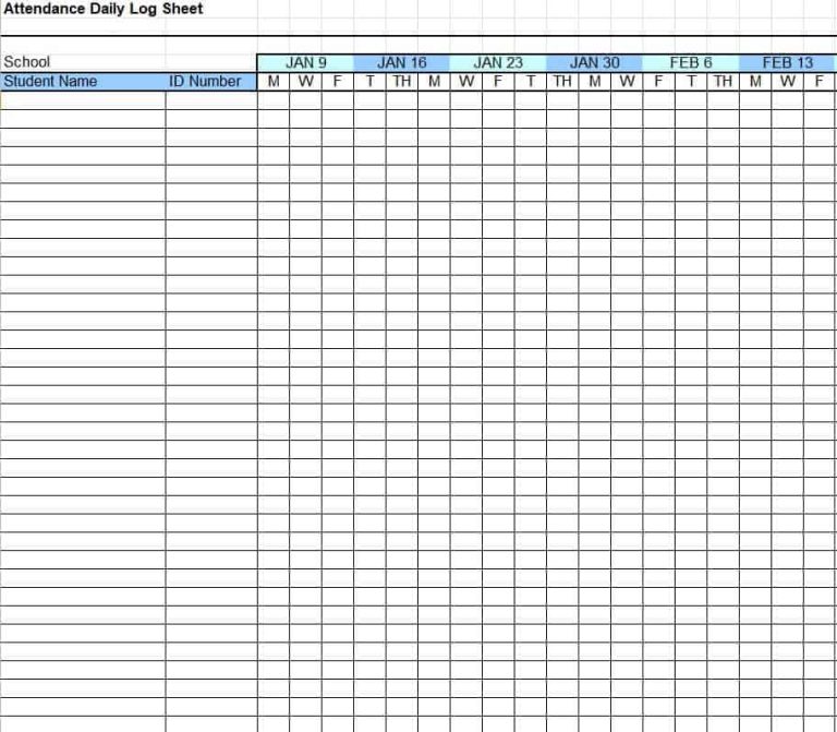 35+ Handy Attendance Sheet Templates [in WORD & EXCEL]