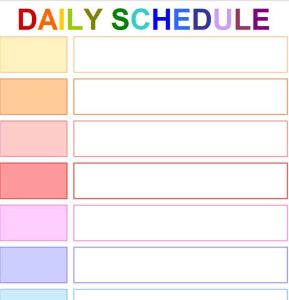 27+ Sample Daily Schedule Templates in Excel