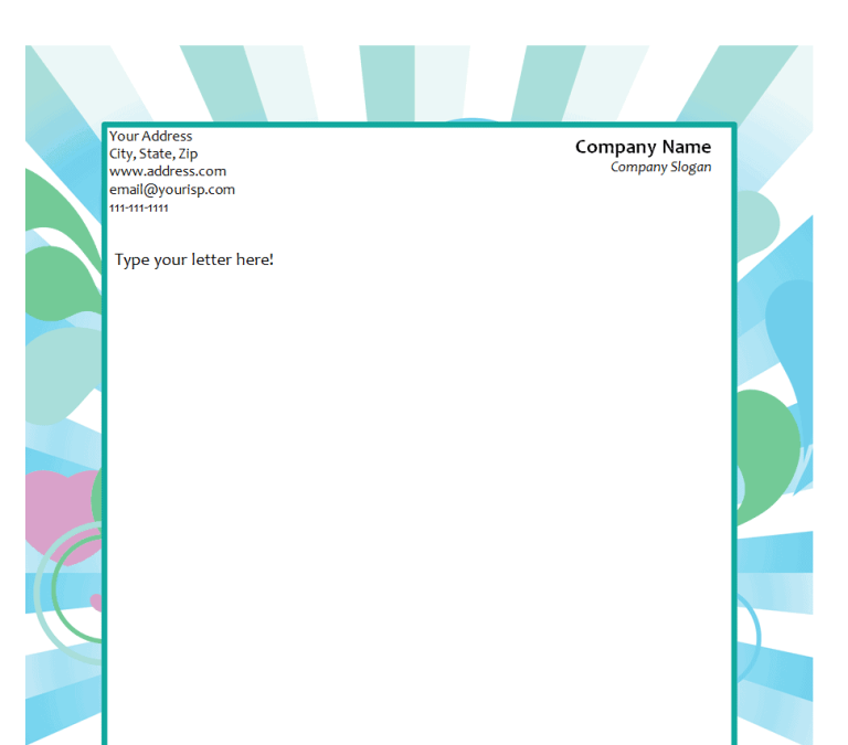 50+ FREE Letterhead Formats & Templates in WORD