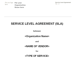 20+ Professional Service Level Agreement (SLA) Templates